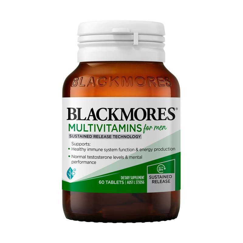 Vitamin tổng hợp cho nam Blackmores Multivitamin For Men Sustained Release 60 viên