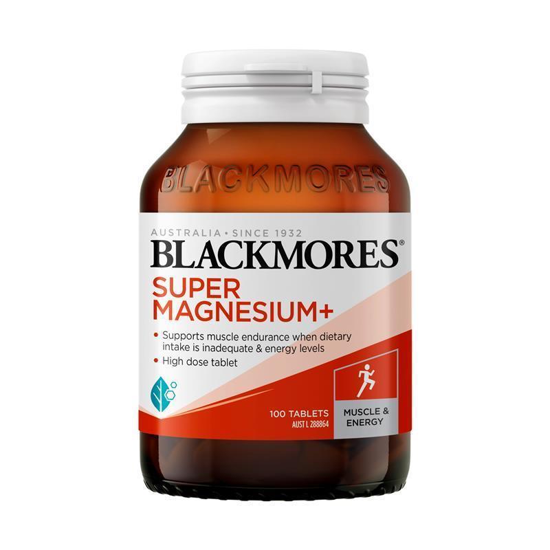 Viên uống Magiê Blackmores Super Magnesium Plus 100 viên
