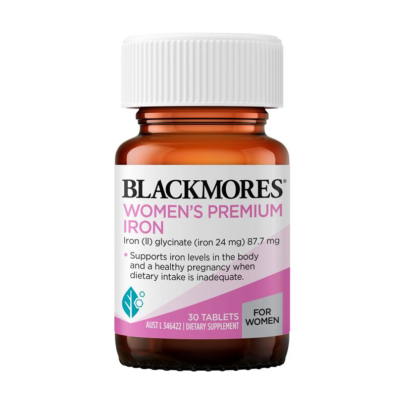 Viên uống sắt Blackmores Womens Premium Iron 30 viên
