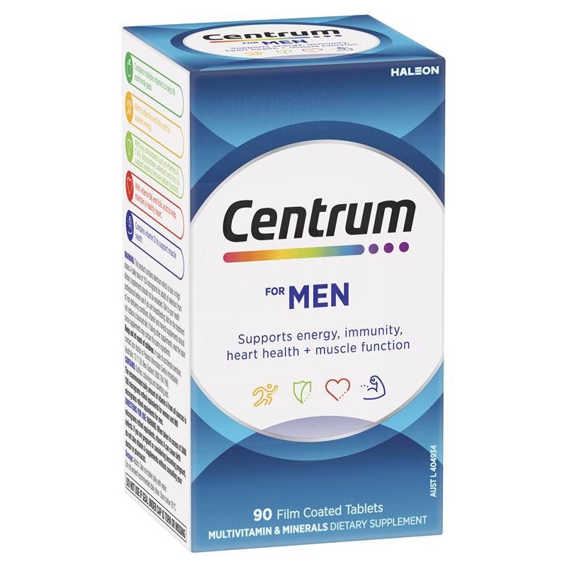 Vitamin tổng hợp cho nam Centrum For Men 90 viên