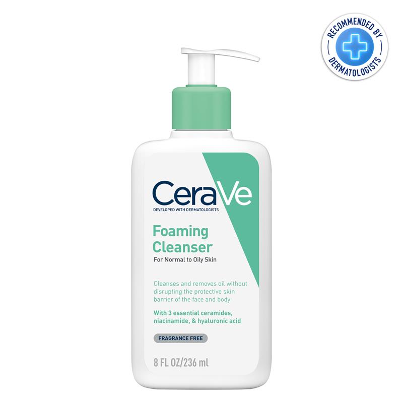 Sữa rửa mặt CeraVe Foaming Cleanser 236ml