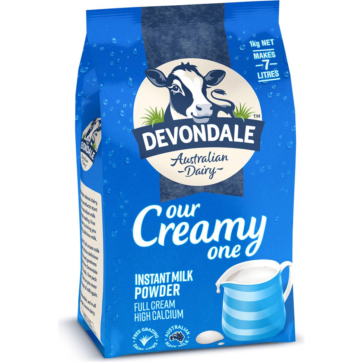 Sữa bột nguyên kem Devondale Full Cream 1kg