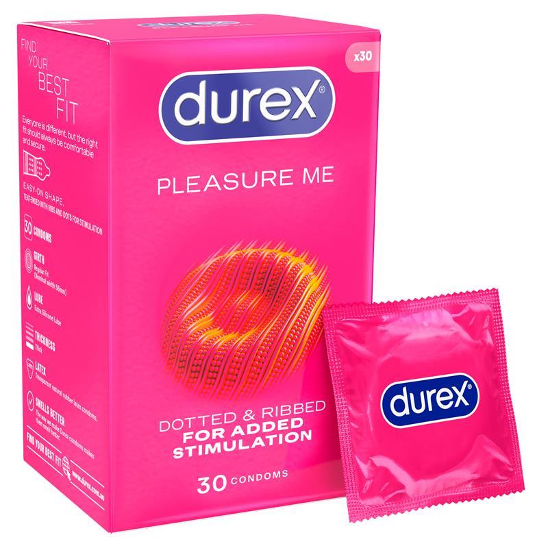 Bao cao su Durex Pleasure Me 30 cái