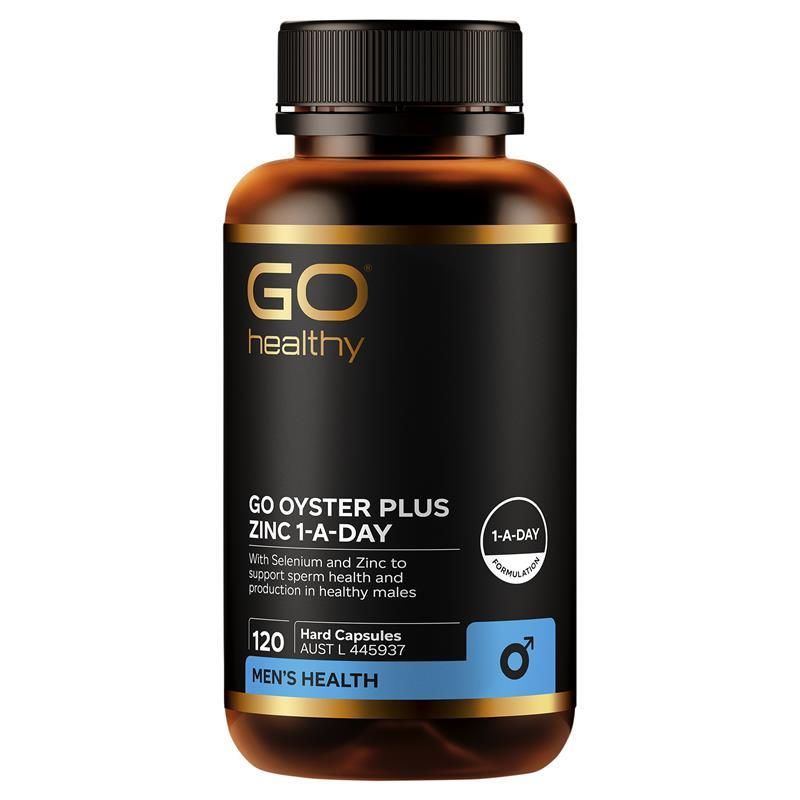 Viên uống tinh chất hàu Go Healthy Oyster Plus Zinc 120 viên