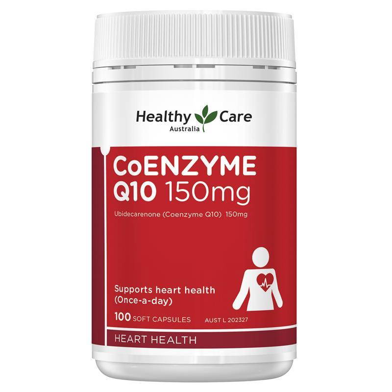 Viên uống CoEnzyme Q10 Healthy Care 150mg 100 viên
