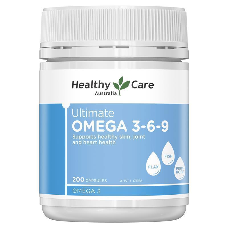 Viên uống Omega 3-6-9 Healthy Care Ultimate 200 viên