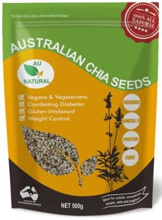 Hạt chia Úc Australian Chia Seeds 500g