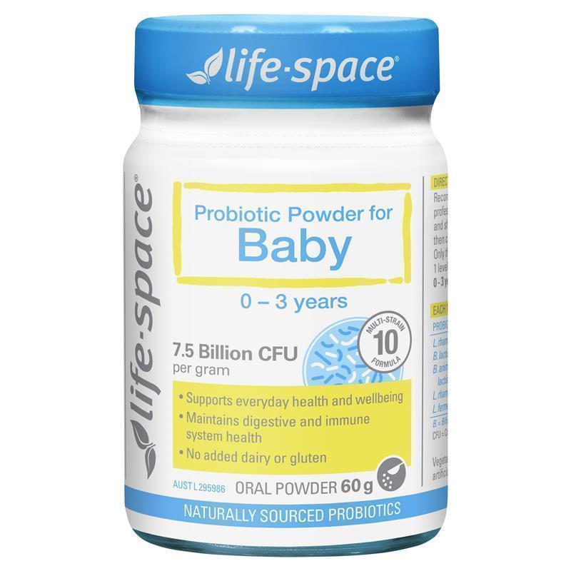 Bột lợi khuẩn cho bé sơ sinh Life-Space Probiotic Powder for Baby 60g