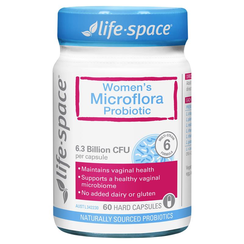Viên uống Probiotic phụ nữ Life-Space Womens Microflora 60 viên