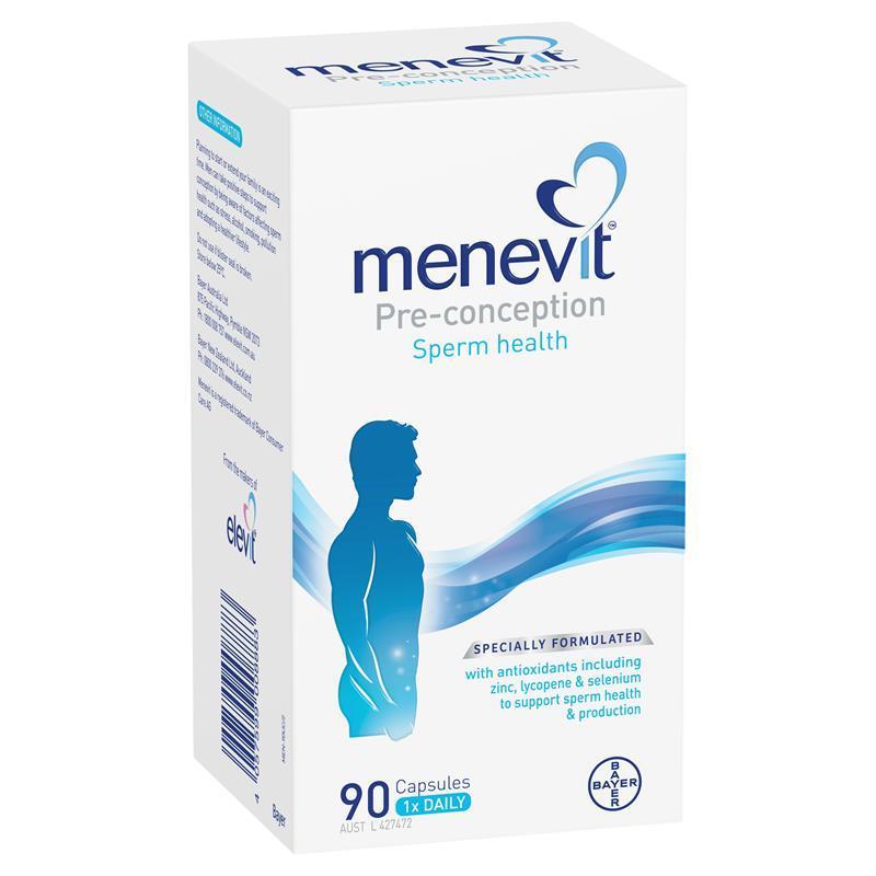 Viên uống hỗ trợ sinh sản nam Menevit 90 viên