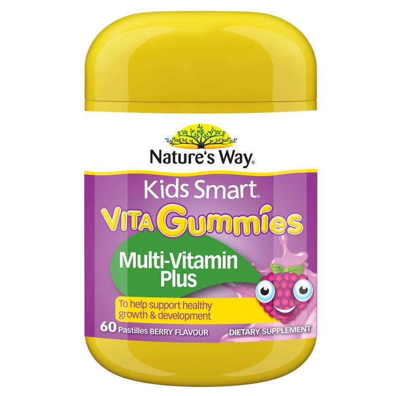 Kẹo dẻo đa vitamin cho bé Nature's Way Kids Smart Multi-Vitamin 60 viên