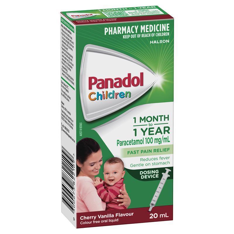 Thuốc hạ sốt giảm đau cho bé Panadol Baby Drops 20ml