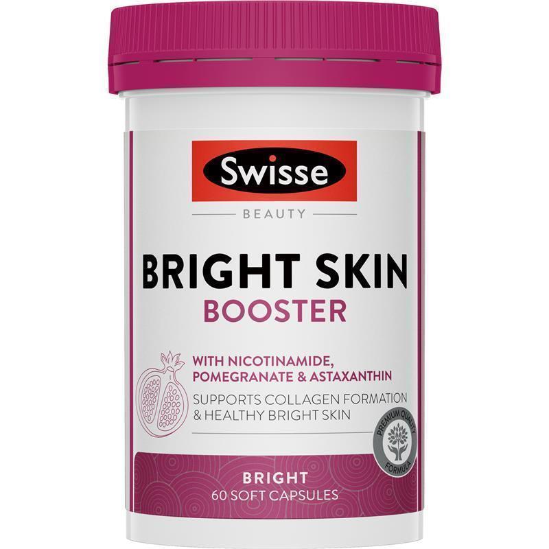 Viên uống sáng da Swisse Beauty Bright Skin 60 viên