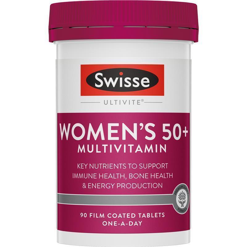 Vitamin tổng hợp cho nữ trên 50 tuổi Swisse Womens Multivitamin 50+ 90 viên