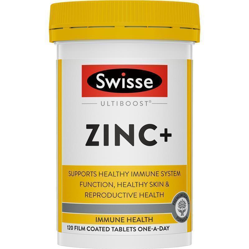 Viên uống kẽm Swisse Zinc+ 120 viên