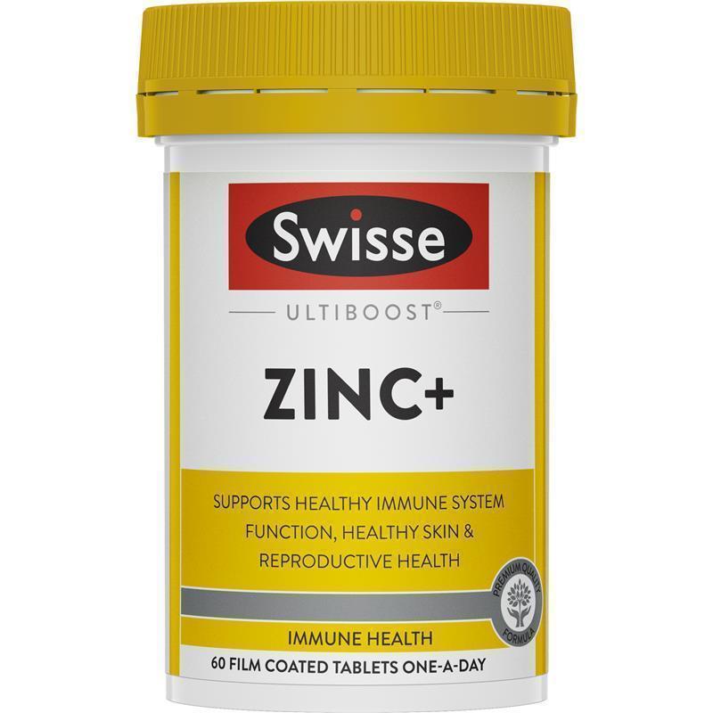 Viên uống kẽm Swisse Zinc+ 60 viên