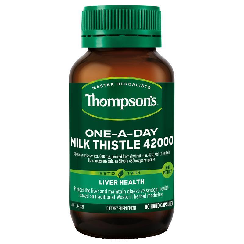 Viên uống kế sữa Thompsons One-A-Day Milk Thistle 42000mg 60 viên