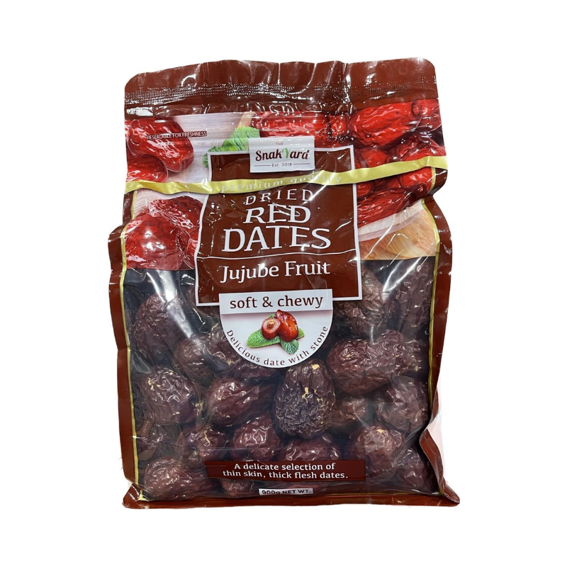 Táo đỏ khô Snak Yard Premium Dried Red Dates 900g