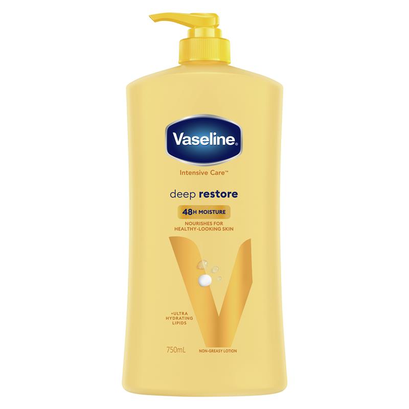 Sữa dưỡng thể Vaseline Intensive Care Deep Restore 750ml