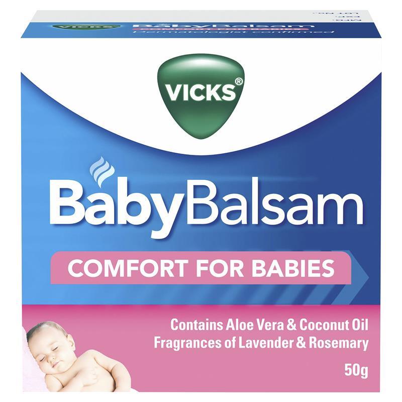 Dầu bôi ngực cho bé Vicks Baby Balsam 50g