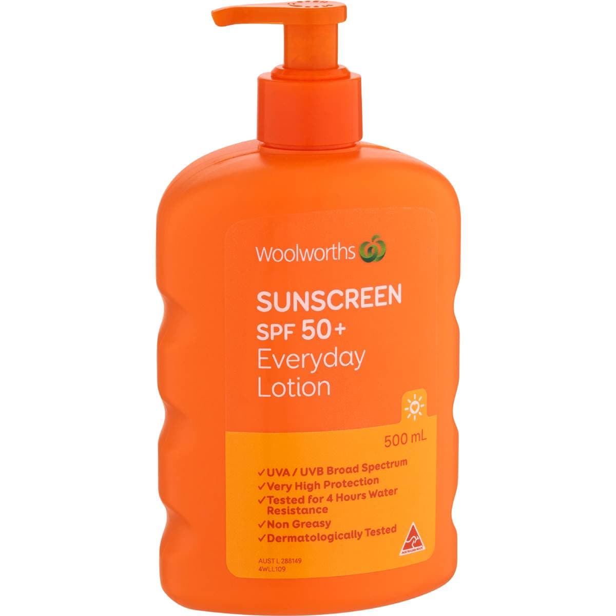 Kem chống nắng Woolworths SPF 50+ Everyday Sunscreen Lotion 500ml