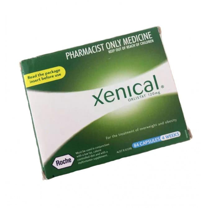 Thuốc giảm cân Xenical Orlistat 120mg 84 viên